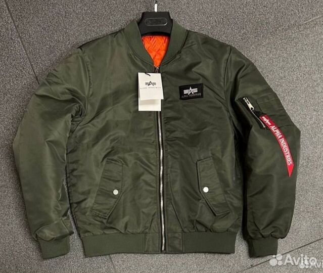 Бомбер alpha industries