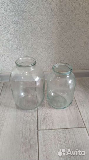 Банка стеклянная 3л и 2л