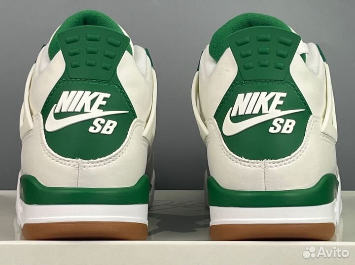 Кроссовки nike air Jordan 4 SP Pine Green