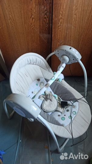 Электрокачели детские capella