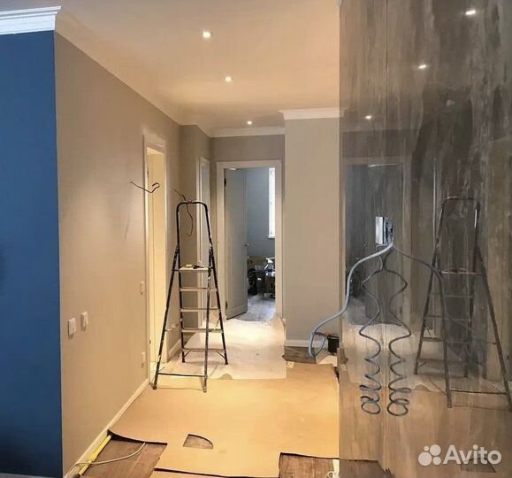 Ремонт квартир, домов под ключ или частично