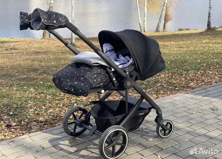 Конверт футмуфт зимний муфта рукавицы