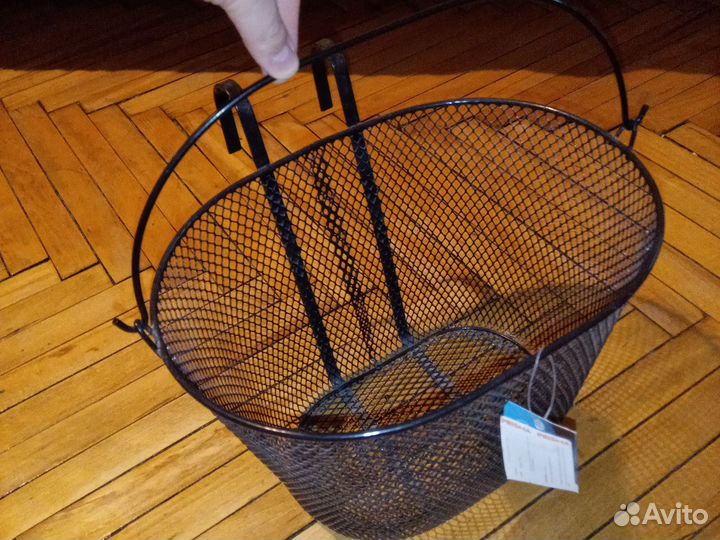 Корзина для велосипеда округлая