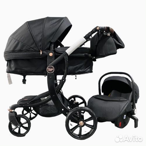 Коляска 3 в 1 Luxmom 608 новая