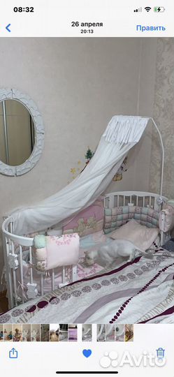 Балдахиин на детскую кроватку