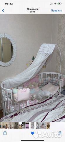 Балдахиин на детскую кроватку