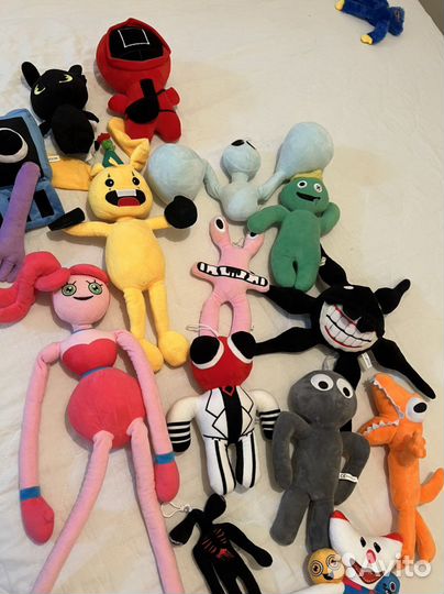 Мягкие игрушки хаги ваги и прочие