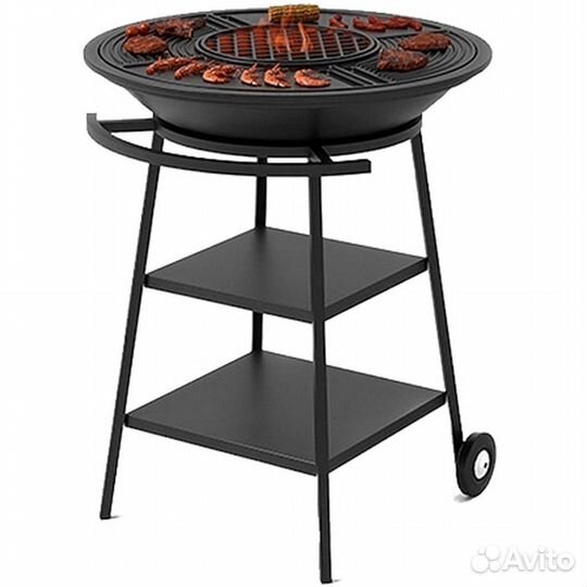 Гриль чугунный везувий fantastic grill 700