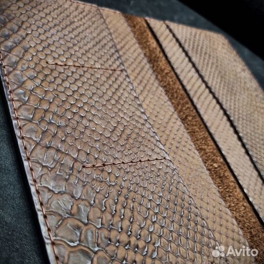 Портмоне мужской натуральная кожа ручная работа