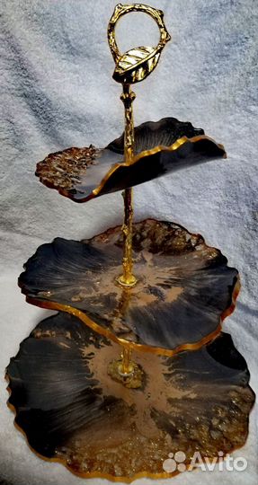 Фруктовница из эпоксидной смолы