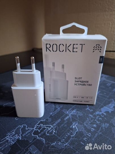 Зарядное устройство для телефона Rocket Slot USB-A