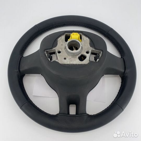 Руль Кожа с AirBag подушкой VW Polo Sed 6R0419091D