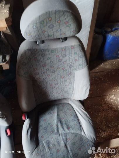 Daewoo matiz сиденья и задний диван