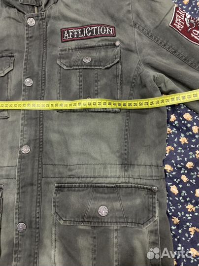 Джинсовая куртка affliction