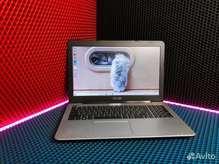Ноутбук Asus для дома, офиса и игр на Intel Core