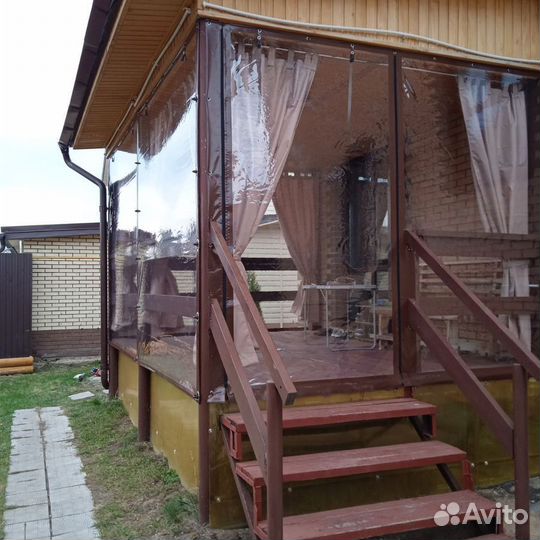 Мягкие окна для веранды