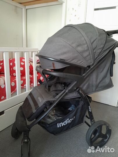 Коляска прогулочная индиго epica