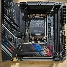 Б/у Мат.плата 1700 asus ROG strix B760-I Mini-ITX