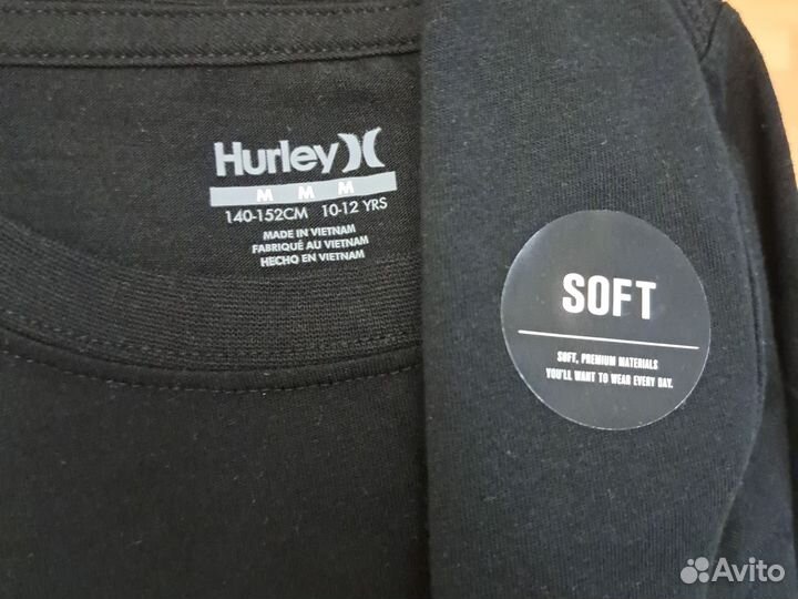 Футболка hurley новая 140-152 см 10-12 лет