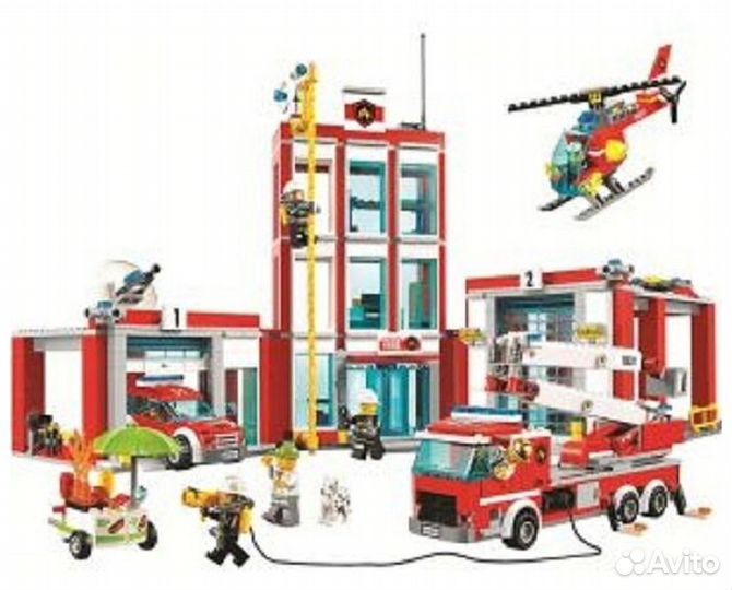 Конструктор Пожарная часть