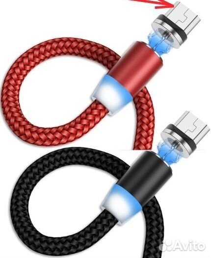 Зарядка магнитная, OTG-micro-USB, OTG type C