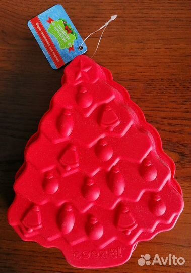 Форма для выпечки. Новогодняя тематика