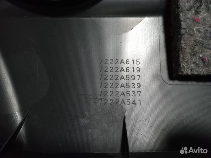 Карта(обшивка) задней левой двери Mitsubishi ASX