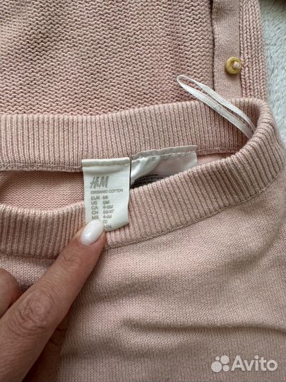 Вязаный Костюм для девочки H&M
