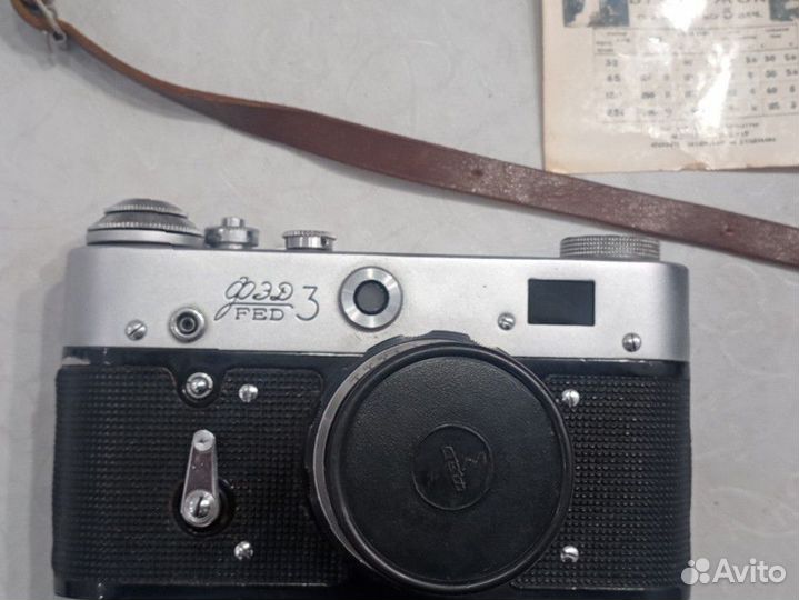 Фотоаппарат фэд 3