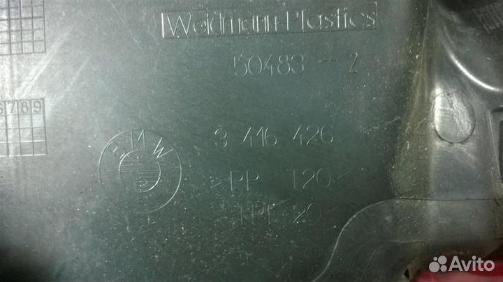 Воздуховод радиатора правый BMW X3 E83