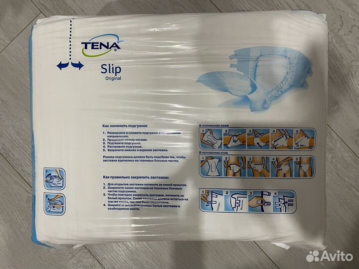 Памперсы для взрослых tena L