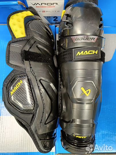 Щитки хоккейные Bauer Supreme Mach JR/INT/SR
