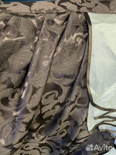 Ламбрикен и шторы комплект