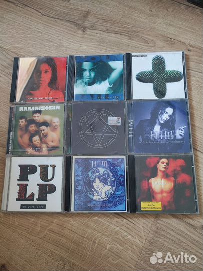 CD. Рок. Pink Floyd, Deep Purple, LED Zeppelin, Ra