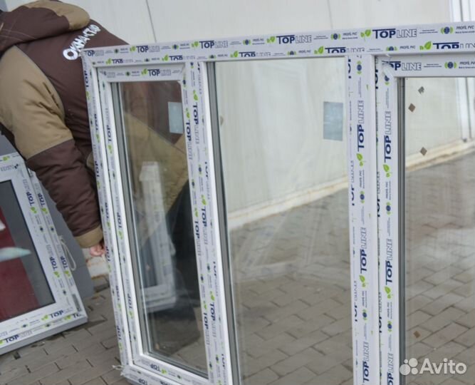Окна пластиковые 1197х1204 мм