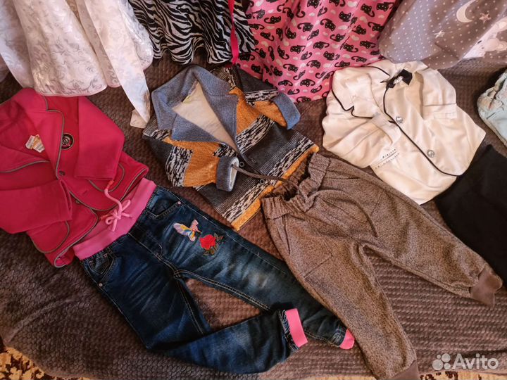 Пакет одежды на девочку 98-116