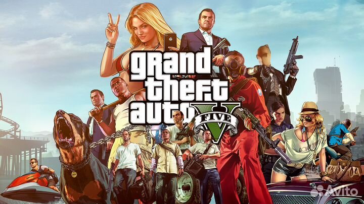 Игра Grand Theft Auto 5 GTA 5