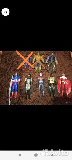 Фигурки Мстителей
