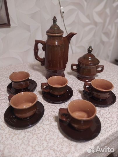 Глиняный сервиз СССР