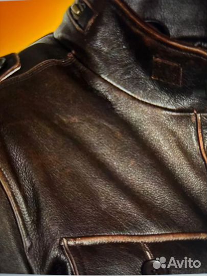 Куртка мужская кожа бизона М65