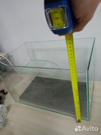 Аквариум круглый 25-30 литров с подставкой