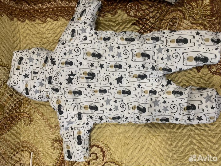 Конверт для новорожденного малыша зимний