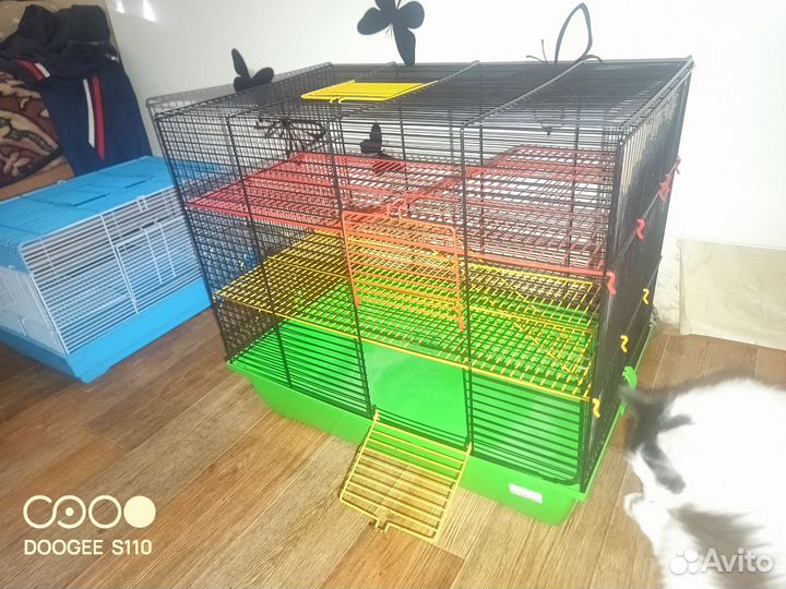 Клетка 3х этажная