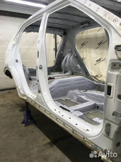 Порог со стойкой правый Hyundai Creta GS 2016-2021