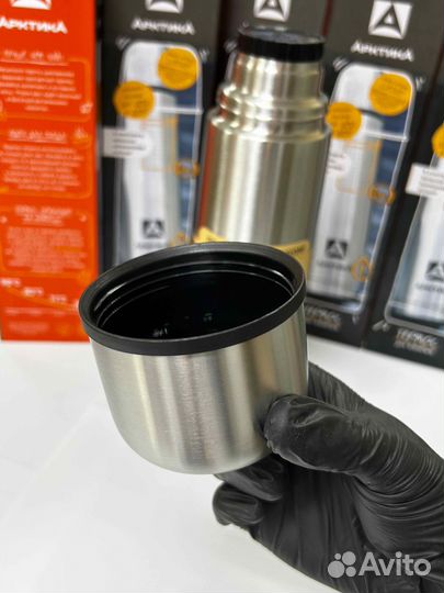 Термос с заварником Арктика 101-1000С
