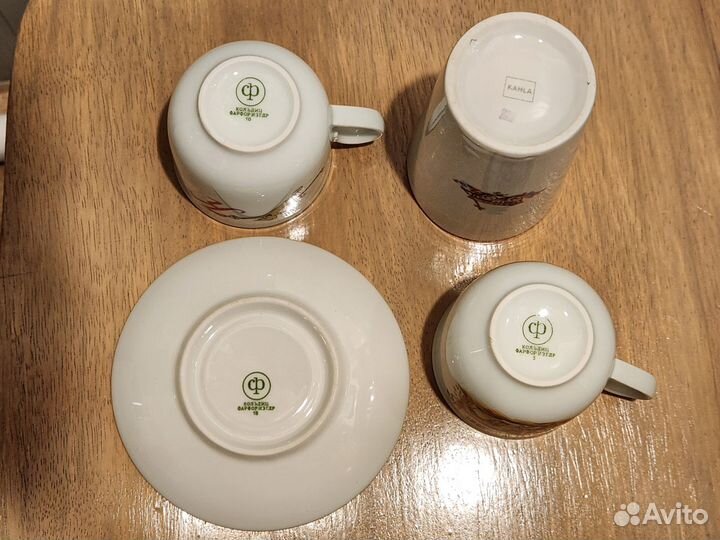 Для детей Чайная пара и бокал ГДР