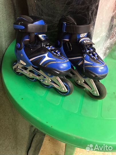 Роликовые коньки детские раздвижные