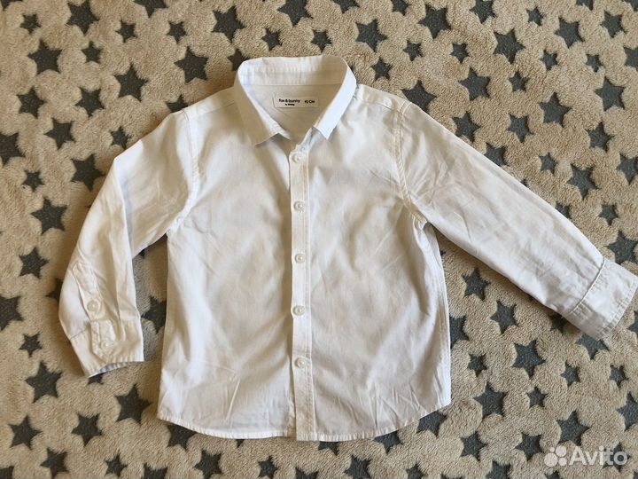 Рубашка zara sinsay 92 98