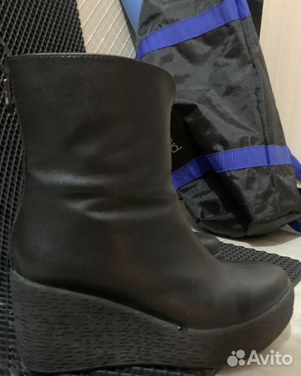 Ботинки зимние женские натуральная кожа