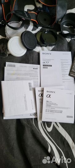 Зеркальный фотоаппарат sony a77